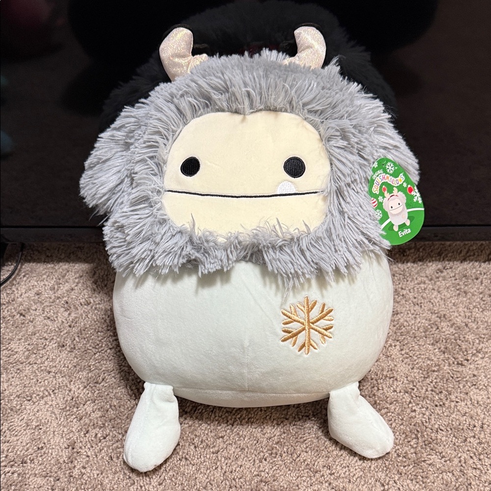 Evita with Antlers Squishmallow